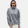 Dames Trui - Fijn Gebreid - Oversized - Coltrui - Lange Mouwen