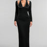 Revie V-Neck Bandage Maxi Dress