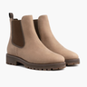 Dames Chelsea Boots – Enkelhoog – Elastische Inzet – Chunky Zool – Lage Hak