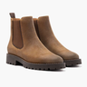 Dames Chelsea Boots – Enkelhoog – Elastische Inzet – Chunky Zool – Lage Hak
