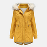 Dames Parka Jas – Verstelbare Taille – Afneembare Bontkraag – Winddichte Manchetten