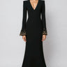 Charlie Flared Sleeve Studded Maxi Dress