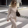 Dames trui met col – Oversized pasvorm – Zachte knit – Geribde boorden