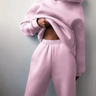 Dames Joggingpak – Fleece – Oversized Pasvorm – Zachte Lounge Set