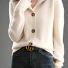 Dames Cardigan - Pluche - Relaxte Pasvorm - Opstaande Hals - Lange Mouwen