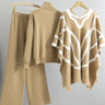 Dames Trui – Gebreid – Oversized Pasvorm – Turtleneck – Lange Mouwen – Ribboorden