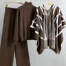 Dames Trui – Gebreid – Oversized Pasvorm – Turtleneck – Lange Mouwen – Ribboorden